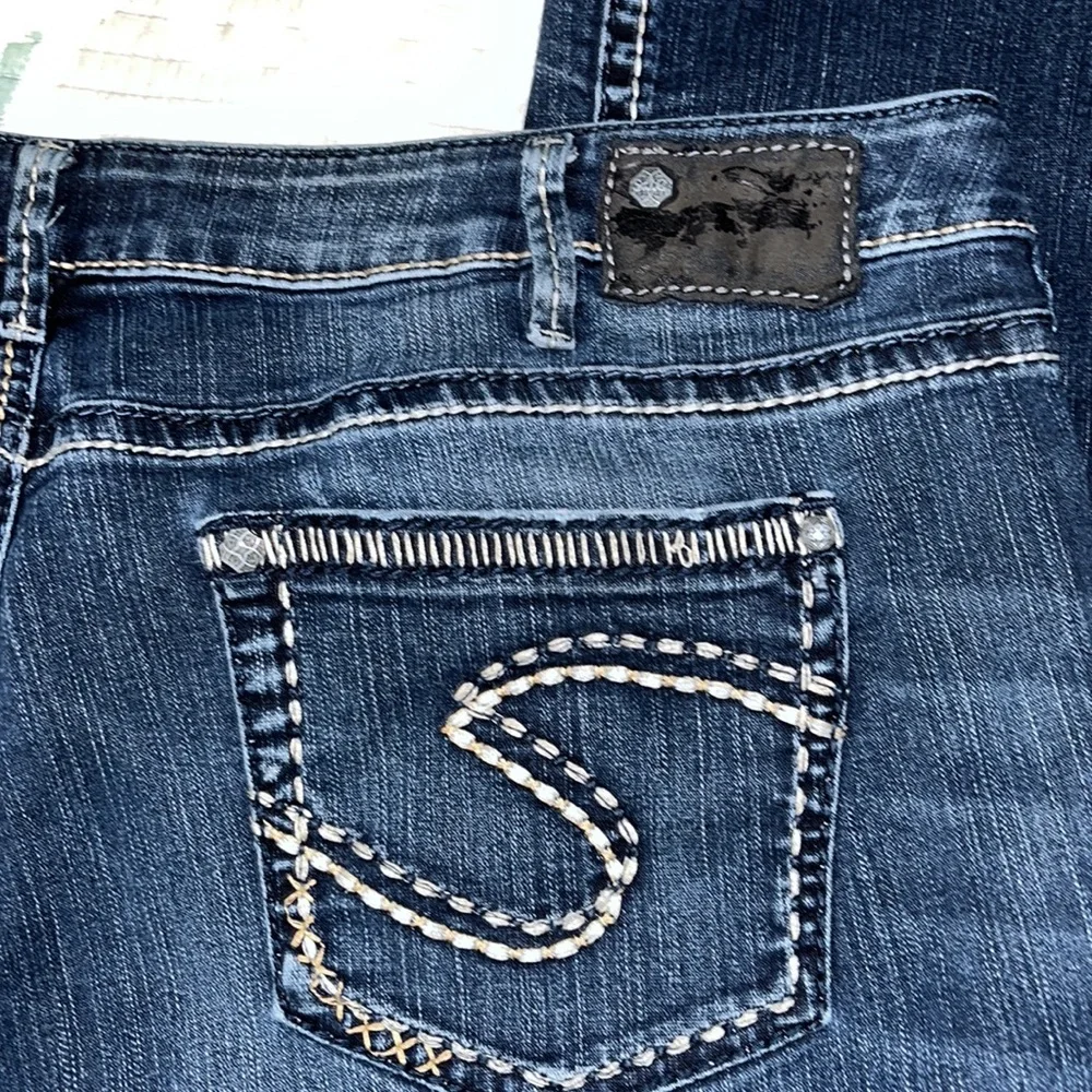 Silver jeans company women’s plus size 22/31 Aiko bootcut - Picture 2 of 12